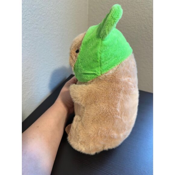 Capybara Plush Pillow | Cute Capibara Stuffed Animal | Soft Plushie Toy - Picture 4 of 4